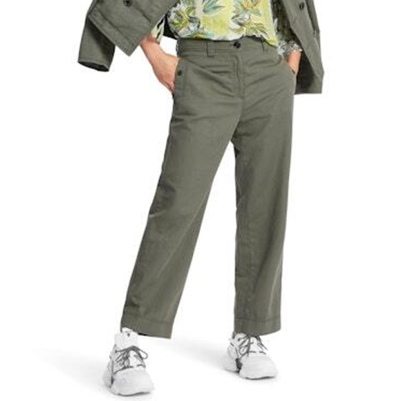 Marc Cain Sports Wukari linen blend pants 2 New - Picture 3 of 7